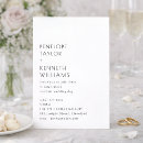 Search for vintage typography wedding invitations Contemporary