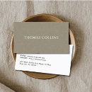 Search for linen business cards Elegant