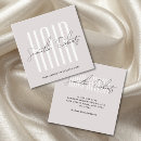 Search for pearl business cards Elegant