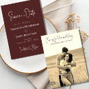 Search for rustic wedding save the dates Chic