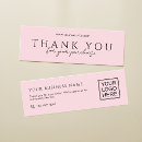 Search for thank you note business cards Professional