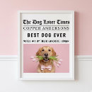 Search for newspaper posters Dog lover