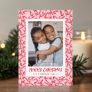 Search for candy cane christmas cards Festive