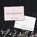 Search for boutique business gift certificates Small