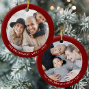 Search for two photos christmas tree decorations Double sided two photo