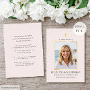 Search for christian cross funeral invitations Celebration of life