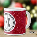 Search for red stars mugs Trendy