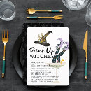 Search for witches hat invitations Drink up witches