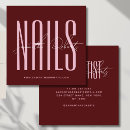 Search for nail business cards Modern