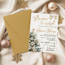 Search for tis the season invitations Gold