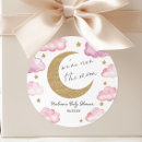 Search for over the moon stickers Baby shower