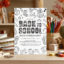 Search for back to school invitations End of summer party