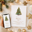 Search for red stamp seasonal invitations Rustic