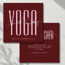 Search for yoga business cards Elegant