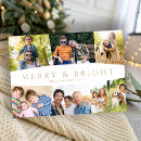 Search for merry bright christmas cards Photo collage