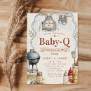 Search for blue gingham barbecue invitations Boy