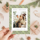 Search for photo christmas cards Plaid