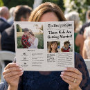 Search for newspaper wedding programs Newlywed post
