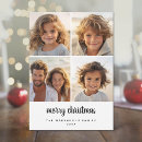 Search for black and white christmas cards Minimalist