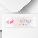 Search for tropical bird return address labels Typography