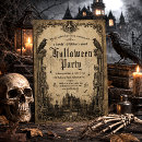 Search for skeleton halloween invitations Haunted house