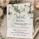 Search for rose gold floral invitations Feminine