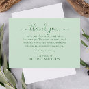 Search for elegant memorial cards Simple