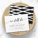 Search for 20th anniversary party invitations Black and white