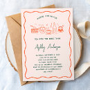Search for bridal tea invitations Hand drawn