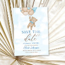 Search for bear save the dates It's a boy