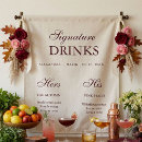 Search for bride and groom signature drinks Minimalist