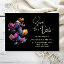 Search for colorful save the dates Blue
