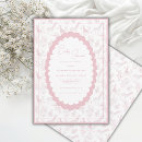 Search for pink toile invitations Cute