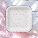 Search for pink toile plates Cute