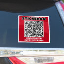 Search for qr code bumper stickers Marketing