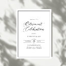 Search for retirement invitations Classic