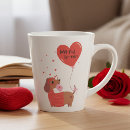 Search for red love mugs I love you