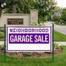 Search for garage signs Neighbourhood sale