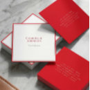 Search for unique shaped business cards Elegant