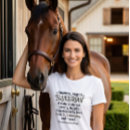 Search for equestrian tshirts Horse