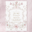 Search for pink first communion invitations Elegant