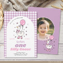Search for one silly goose birthday Girls first birthday