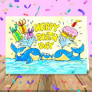 Search for whale birthday cards Funny