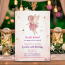 Search for fairy party invitations Girl