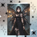 Search for gothic girl birthday cards Magical