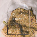 Search for acrylic wedding invitations Formal