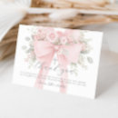 Search for baby girl baptism cards Floral