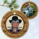 Search for loss of father christmas tree decorations Memorial