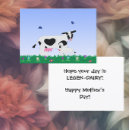 Search for puns mothers day cards Cow pun