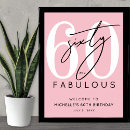 Search for 60th birthday for women posters For her